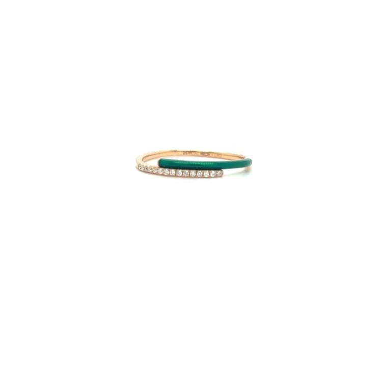 Djula
Emerald Enamel You and Me Ring Djula
Emerald Enamel You and Me Ring