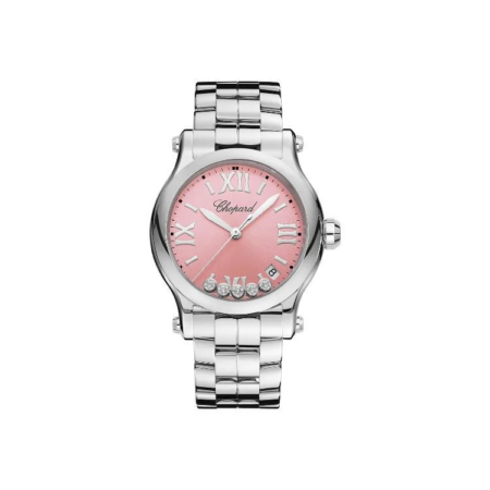 Happy Sport 36mm, roze wijzerplaat Happy Sport 36mm, roze wijzerplaat