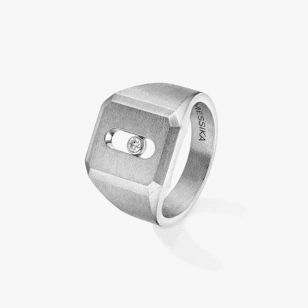 Messika 
Move Titanium Natural Signet Ring